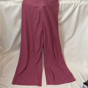Free People Pink Flared Pants